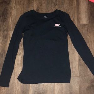 navy vineyard vines long sleeve soft shirt